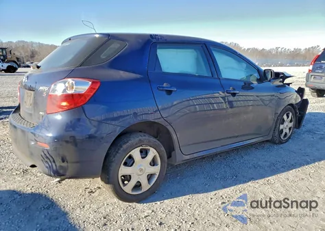 2009 Toyota Corolla Matrix S из США, поврежденный, VIN 2T1LE40E59C007921